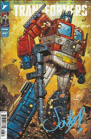 Transformers (2023) issue 7-P Dallas Fan Expo Jonboy Meyers Cover