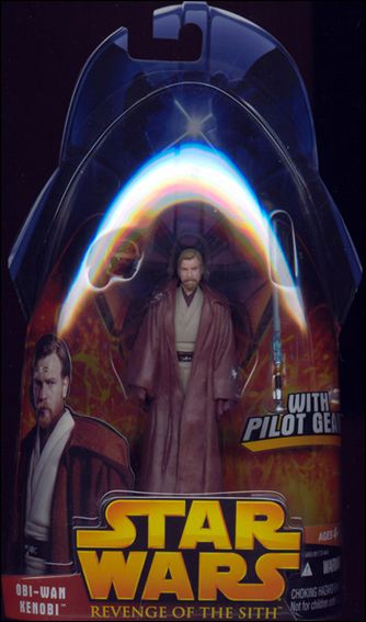 Star Wars: Revenge of the Sith 3 3/4" Basic Action Figures figure 55 Obi-Wan Kenobi (With Pilot Gear)