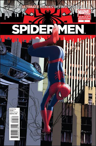 Spider-Men issue 5-B Travis Charest 1:30 Cover