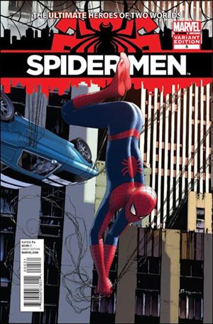 Spider-Men issue 5-B Travis Charest 1:30 Cover