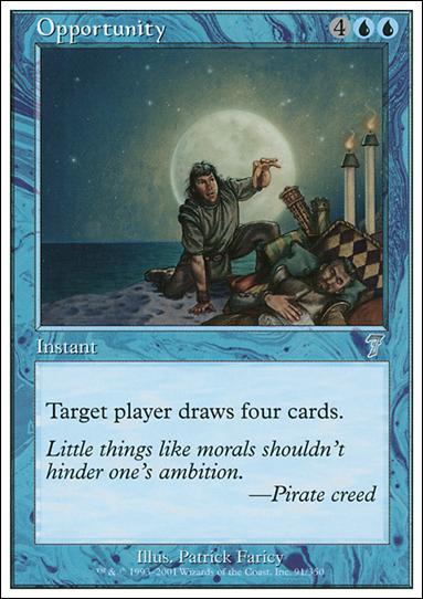 Magic the Gathering: 7th Edition (Base Set) card 91 Opportunity