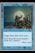 Magic the Gathering: 7th Edition (Base Set) card 91 Opportunity