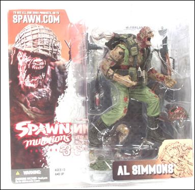 Spawn (Series 23) figure 1-B Al Simmons (No Helmet)