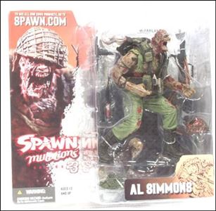 Spawn (Series 23) figure 1-B Al Simmons (No Helmet)