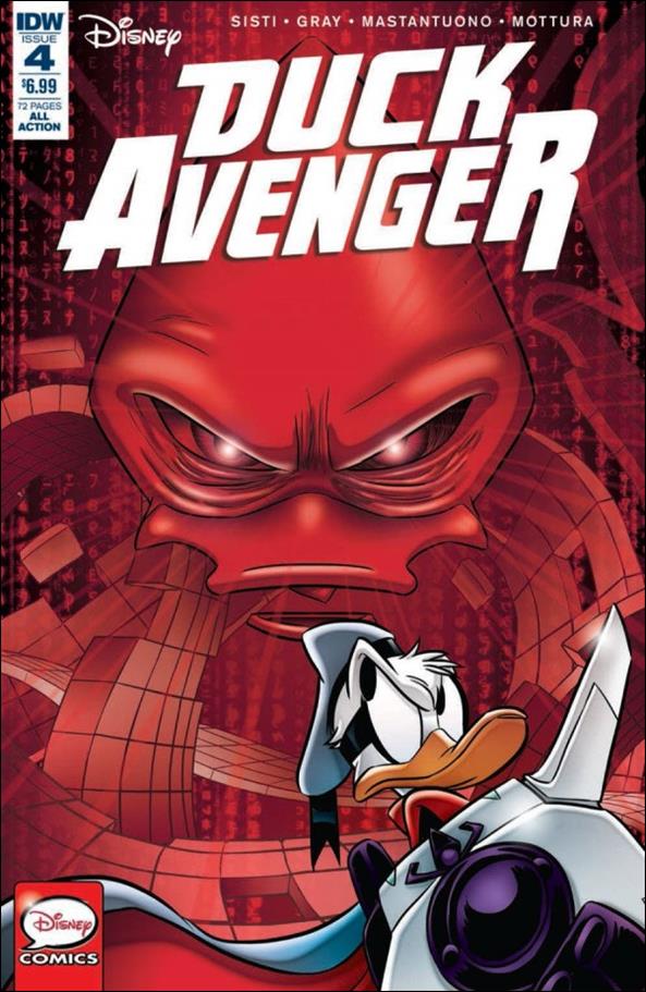 Duck Avenger issue 4 Standard Cover