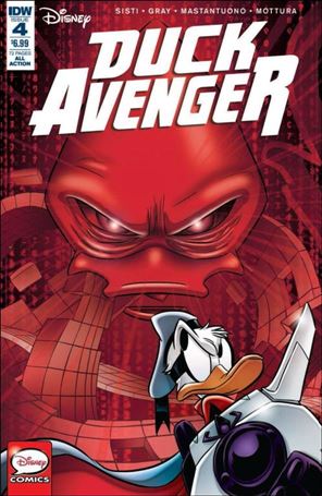 Duck Avenger issue 4 Standard Cover