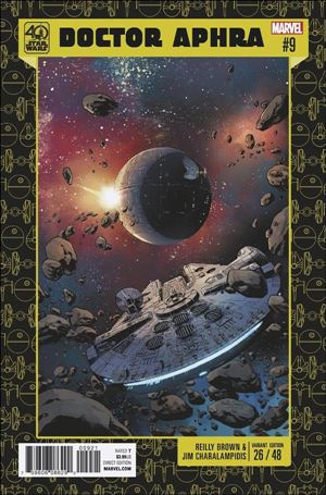 Doctor Aphra issue 9-B Reilly Brown Star Wars 40th Anniversary Cover