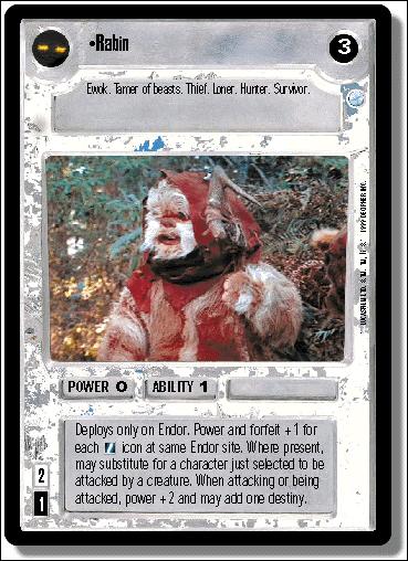Star Wars: Endor Limited (Base Set) card 100 Rabin