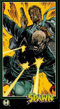 Spawn: Widevision (Base Set) card 118 In the Line of Duty