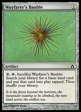 Magic the Gathering: Fifth Dawn (Base Set) card 165 Wayfarer's Bauble