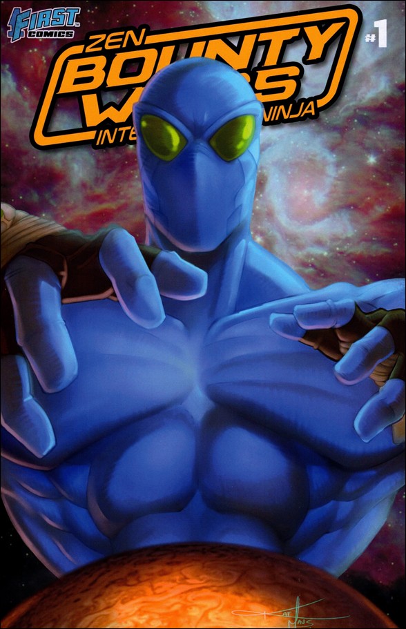 Zen: Bounty Wars issue 1-B Kat Maus Cover