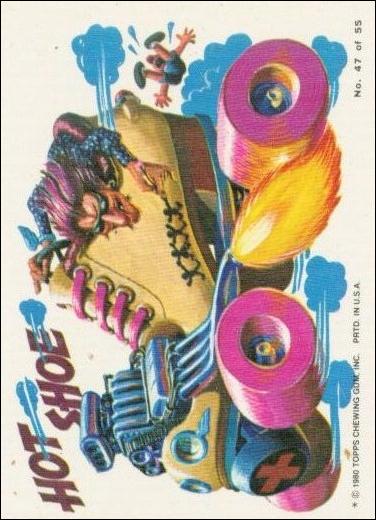 Weird Wheels (Base Set) card 47 Hot Shoe