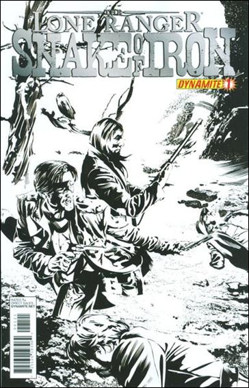 Lone Ranger: Snake of Iron issue 1-B Black and White 1:10 Cover