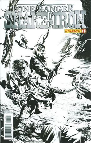 Lone Ranger: Snake of Iron issue 1-B Black and White 1:10 Cover