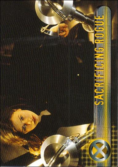 X-Men: The Movie (Base Set) card 60 Sacrificing Rogue