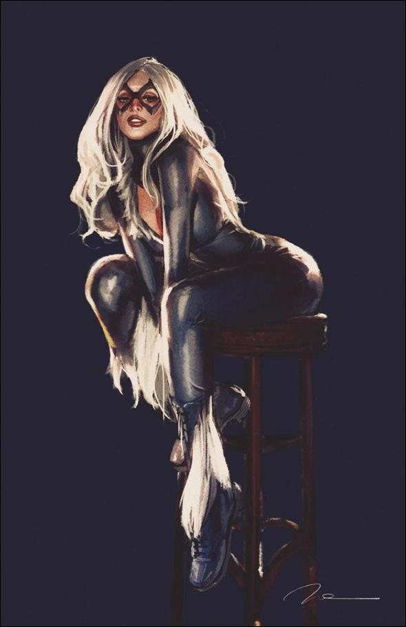 Black Cat (2019) issue 1-TJ Gerald Parel Unknown Comics Black Customer Cover