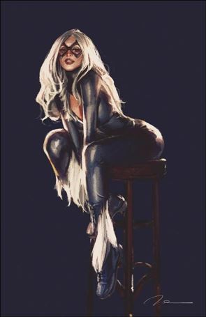 Black Cat (2019) issue 1-TJ Gerald Parel Unknown Comics Black Customer Cover