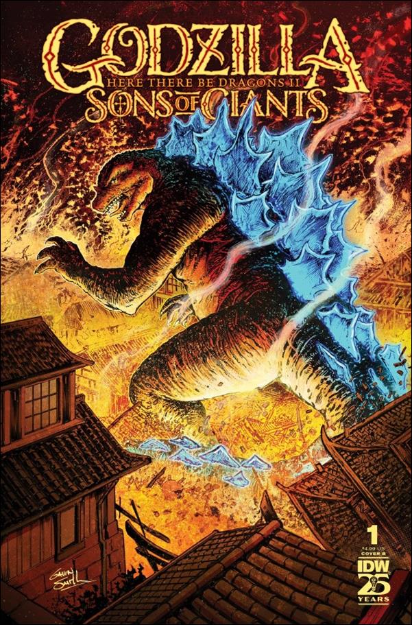 Godzilla: Here There Be Dragons II - Sons of Giants issue 1-B Gavin Smith Cover