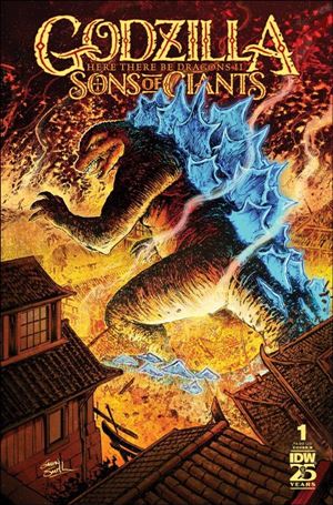 Godzilla: Here There Be Dragons II - Sons of Giants issue 1-B Gavin Smith Cover