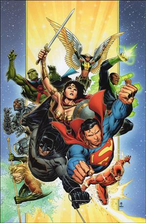 Justice League (2018) issue 1-D Jim Cheung Virgin Cover