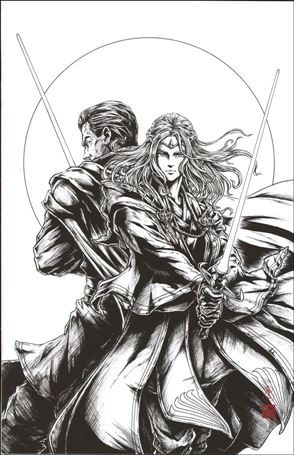 Star Wars: The High Republic - Shadows of Starlight issue 2-F Takashi Okazaki Comic Corner Virgin B&W Cvr 1/400