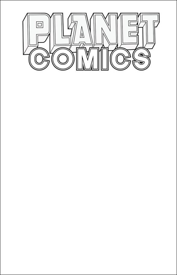 Planet Comics Sketchbook issue nn White Star Edition
