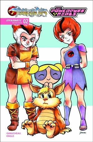 ThunderCats / The Powerpuff Girls issue 2.00-D Saowee Cardstock Cover