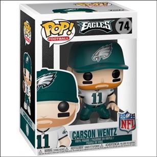 Pop! Football (NFL) figure 74 Carson Wentz