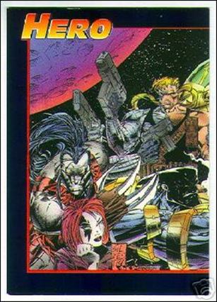 Hero Master-Foil: Cyber Force / Stryke Force (Promo) card 1 of 3 Ripclaw, Black Anvil, Velocity and Stryker (Blue)