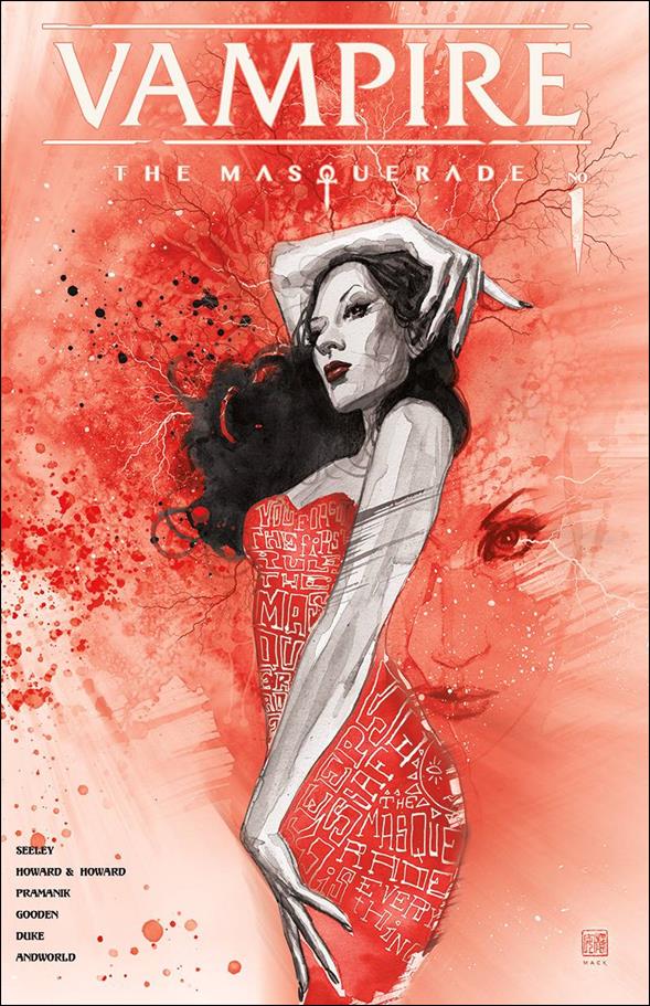 Vampire the Masquerade Winter's Teeth issue 1-D David Mack Foil Cover