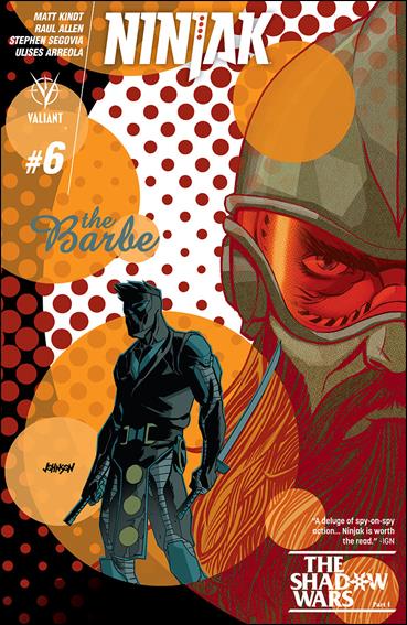 Ninjak (2015) issue 6-C Dave Johnson Cover