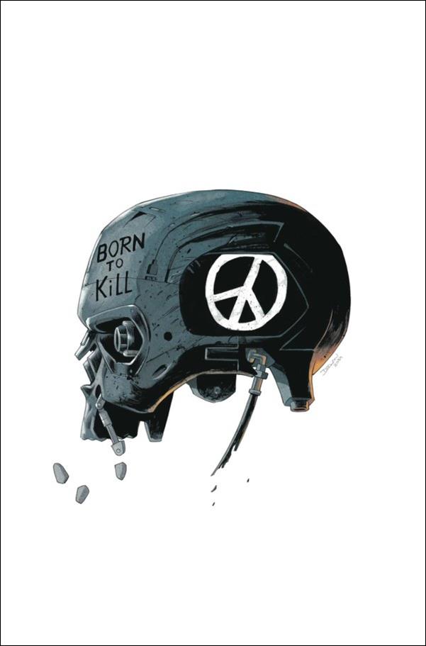 Terminator (2024) issue 3-F Declan Shalvey Foil Virgin Cardstock Cover