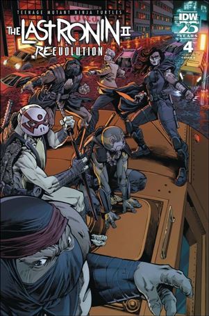 Teenage Mutant Ninja Turtles: The Last Ronin II - Re-Evolution issue 4 Esau Escorza Cardstock Cover