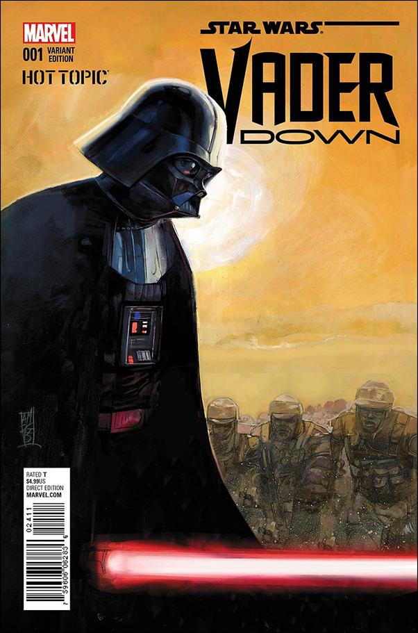 Star Wars: Vader Down issue 1-MK Alex Maleev Hot Topic Cover