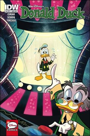 Donald Duck issue 4-B Derek Charm Subscription Cover