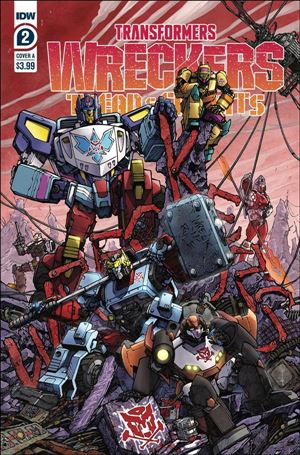 Transformers: Wreckers - Tread & Circuits issue 2 Alex Milne Cover