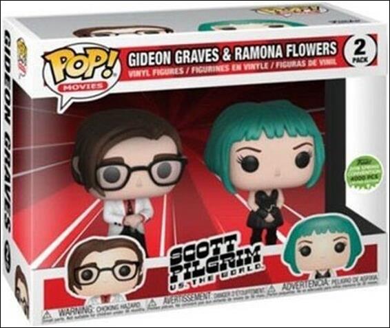 POP! Movies Multi-Packs figure nn11-B Gideon Graves & Ramona Flowers Spring Con 1/4000