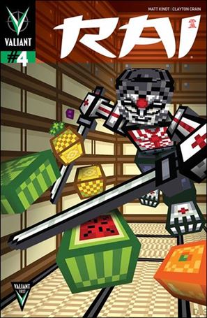 Rai (2014) issue 4-B Donovan Santiago #ValiantCraft Cover