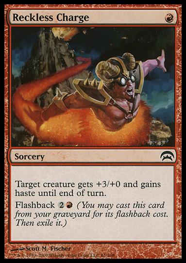 Magic the Gathering: Planechase (Base Set) card 61 Reckless Charge