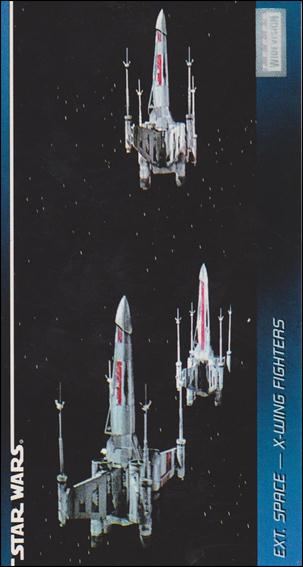 Star Wars Widevision (Base Set) card 99 Ext. Space - X-Wing Fighters