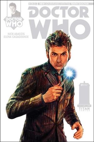 Doctor Who: The Tenth Doctor issue 1-F Alice X Zhang Stark Cover