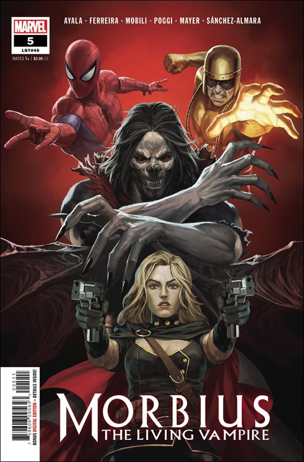 Morbius issue 5 Skan Cover