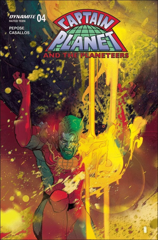 Captain Planet (2025) issue 4-C Christian Ward Cover