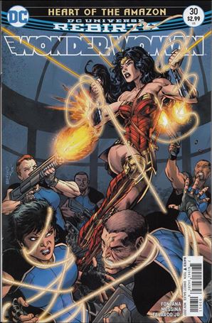 Wonder Woman (2016)  issue 30 Jesus Merino Cover