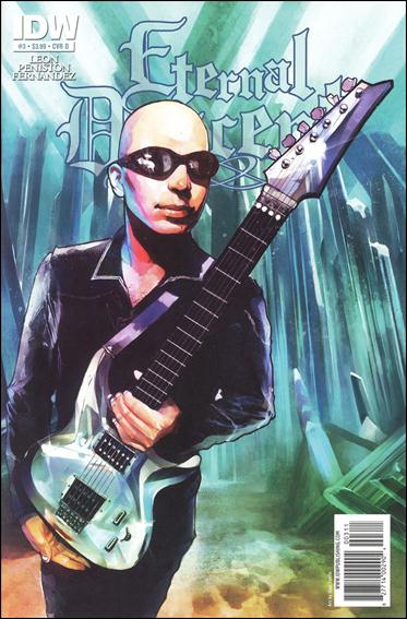Eternal Descent (2011) issue 3-D Iban Coello Crystal Planet Album Homage Cover