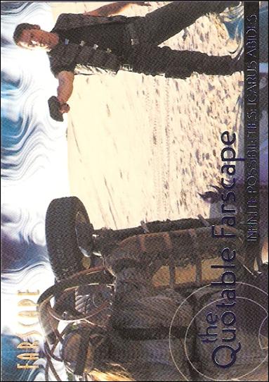 Farscape: Season Three (Quotable Farscape Subset) card Q37 Infinite Possibilities: Icarus Abides