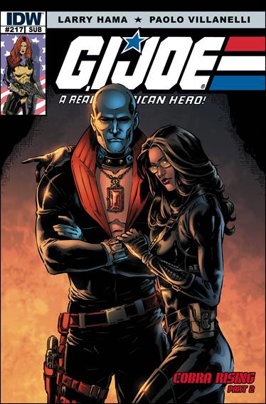 G.I. Joe: A Real American Hero issue 217-B S L Gallant Subscription Cover