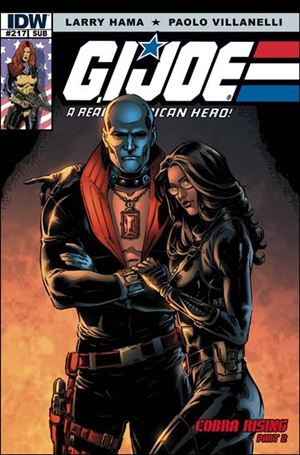 G.I. Joe: A Real American Hero issue 217-B S L Gallant Subscription Cover