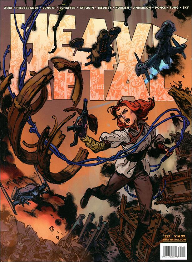 Heavy Metal issue 317 Kim Jung Gi Cover