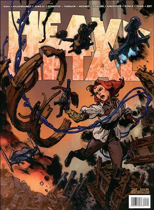 Heavy Metal issue 317 Kim Jung Gi Cover
